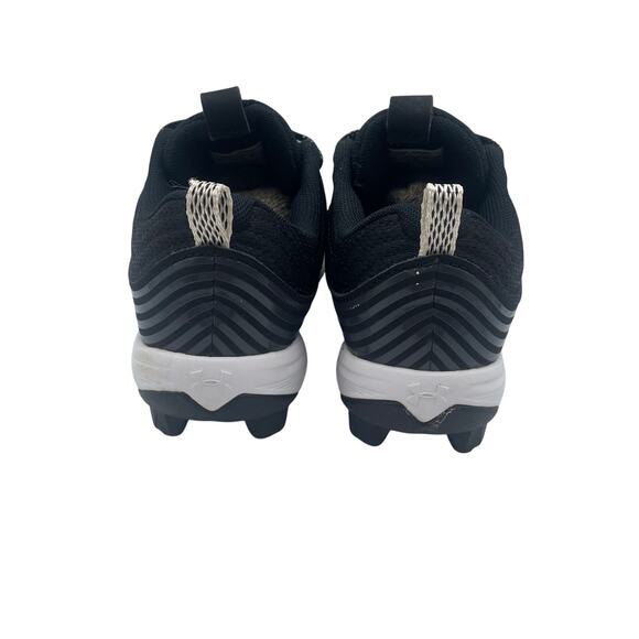 Under Armour UA Glyde RM Baseball Softball Cleats Black White Unisex Toddler 13 - Picture 4 of 8